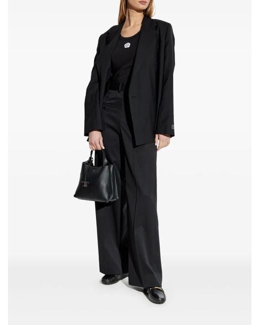 KENZO Black Virgin Wool Blazer