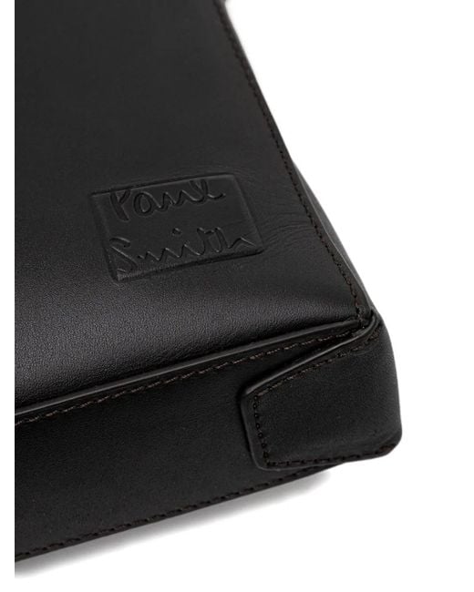 Paul Smith Leren Laptoptas in het Black voor heren