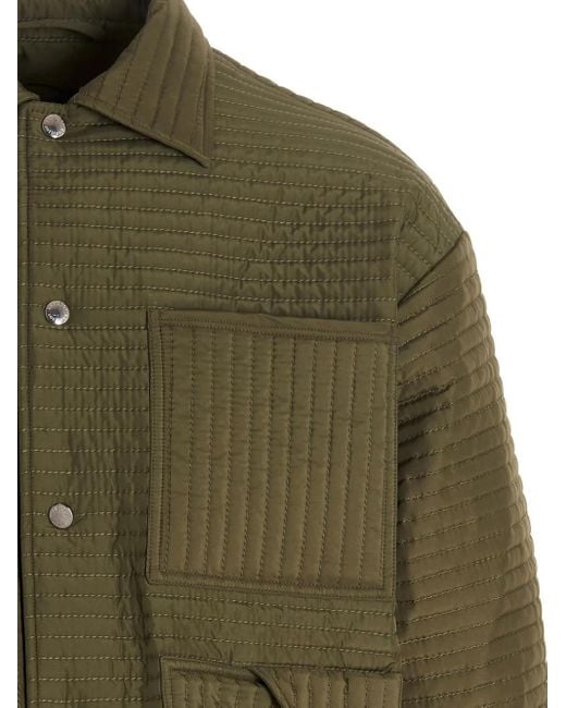 Khrisjoy Green Chore Jacket for men