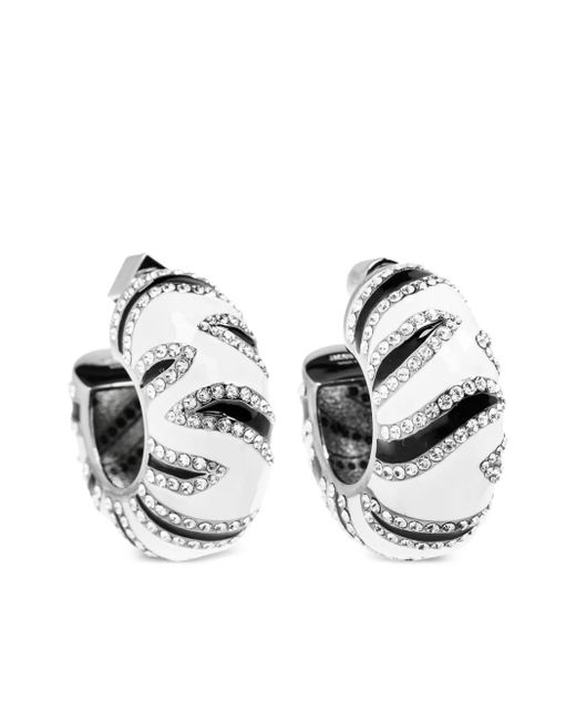 Jacquemus Metallic Zebra Ohrringe