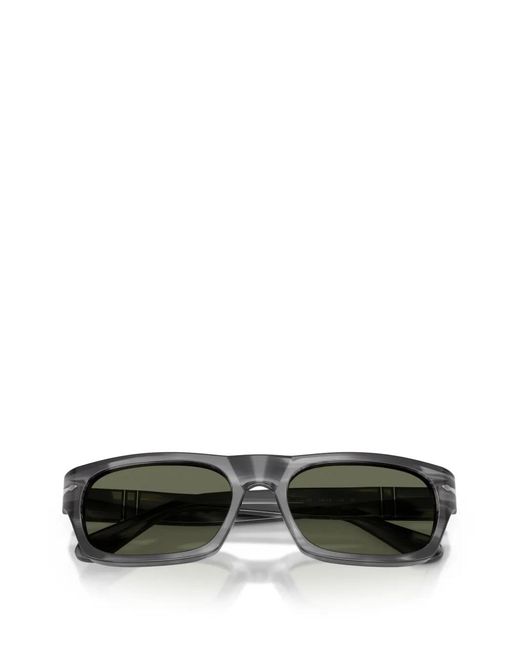 Persol Green Striped Sunglasses