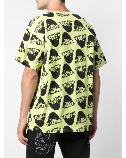 T-Shirt Watching You À Effet D'Épaules Descendues Haculla pour homme en coloris Green