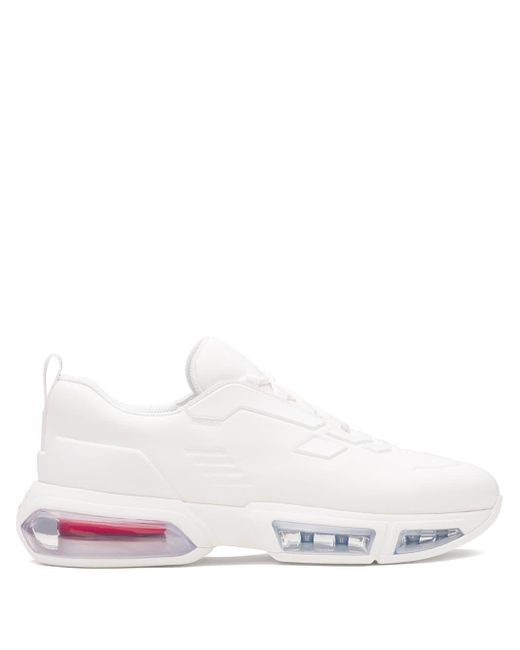 Prada White Collision 19 Lr Sneakers for men
