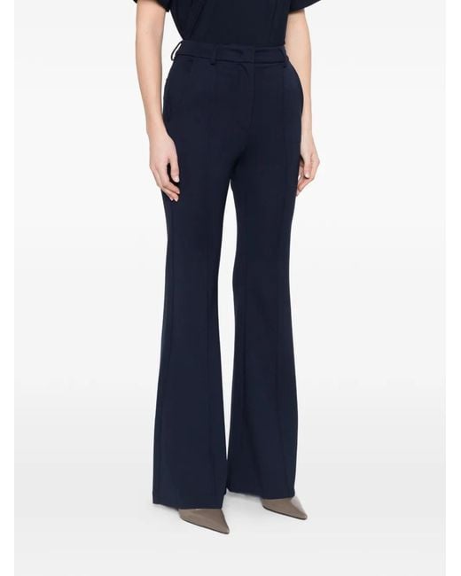 Alpha Tauri Blue Flared Trousers