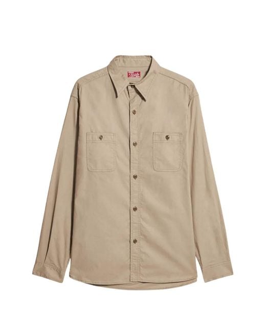 Fortela Natural Otero Chest-Pocket Shirt for men