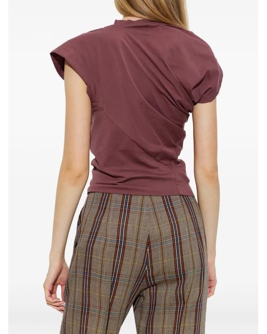 Vivienne Westwood Purple Hebo Top