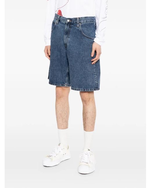 Edwin Blue Tyrell Denim Shorts for men