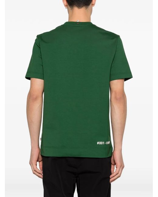 Moncler Green Ss T-Shirt for men