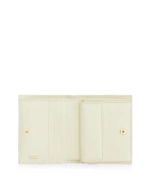 Ferragamo Natural Gancini Compact Wallet