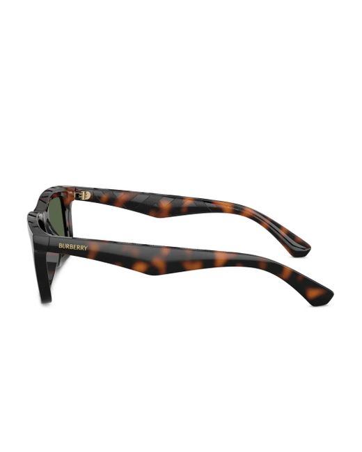Burberry Green Square-Frame Sunglasses for men