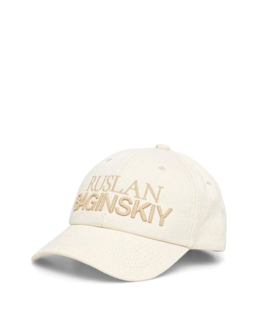 Ruslan Baginskiy White Cotton Baseball Cap