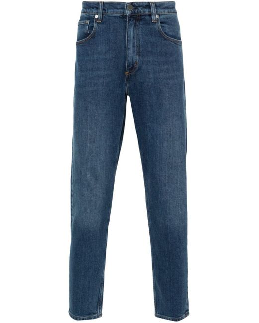 Theory Blue Tapered-leg Jeans for men