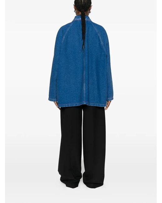 Marni Blue Flap-Pocket Denim Jacket