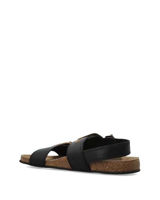 AllSaints White Staffa Leather Sandals