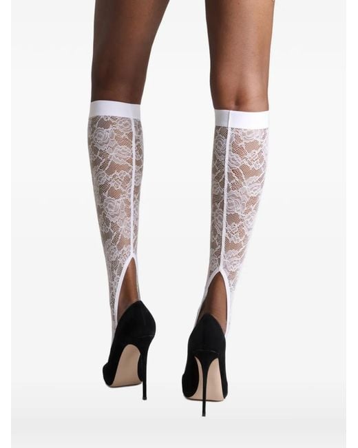 Guêtres Flashback Maison Close en coloris White