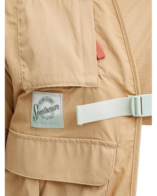 Columbia Natural Covemulti-Pocket Belted Jacket