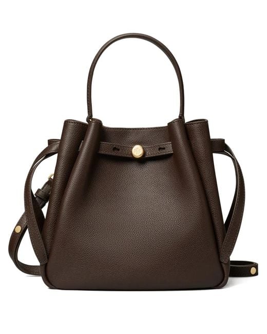 Tory Burch Brown Romy Bucket Bag