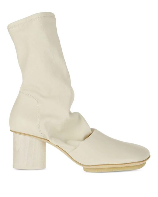 Uma Wang Natural Stretch Leather Boots