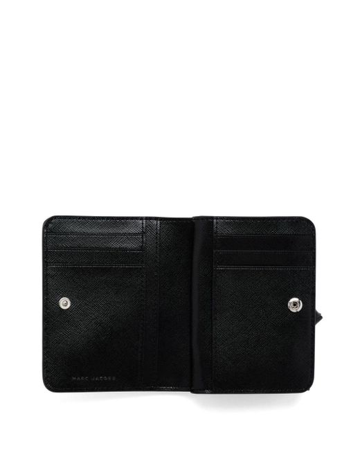 Marc Jacobs White The Snapshot Leather Wallet