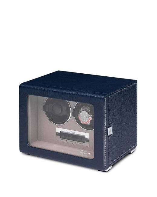 Rapport Blue Quantum Duo Watch Winder for men