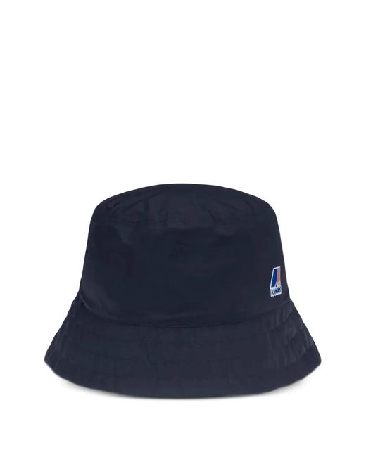 K-Way Blue Logo Bucket Hat
