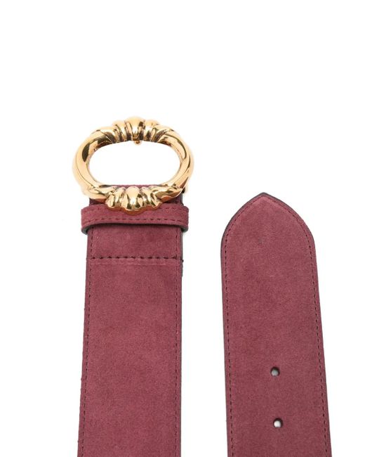 Etro Purple Suede Belt