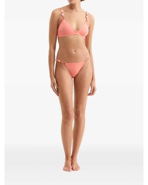 Eres Pink Edina Full-Cup Triangle Bikini Top