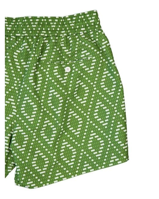 Bañador estampado Frescobol Carioca de hombre de color Green