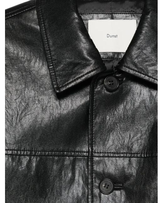 DUNST Black Buttoned Jacket