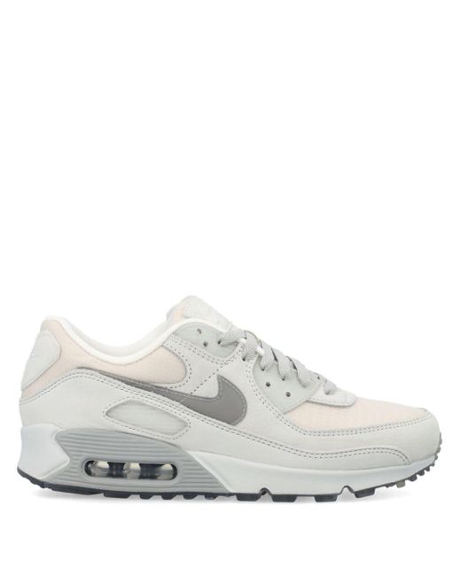 Nike White Air Max 90 Panelled Sneakers