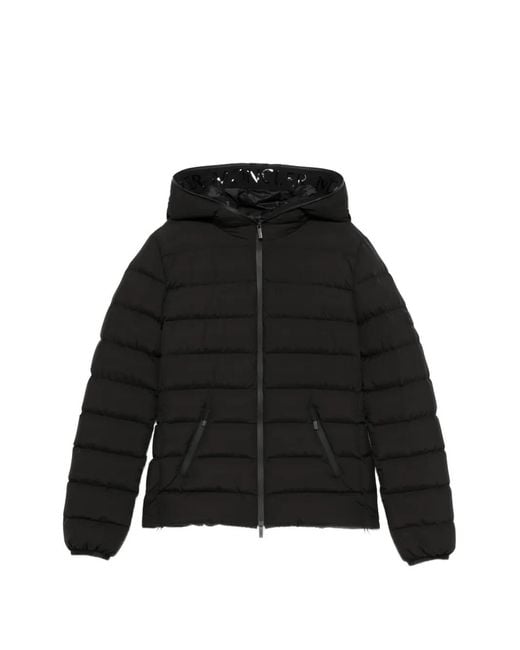 Moncler Black Herbes Padded Jacket