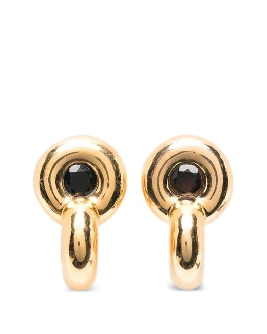 Uncommon Matters Metallic Infinity Post-Back-Fastening Earrings