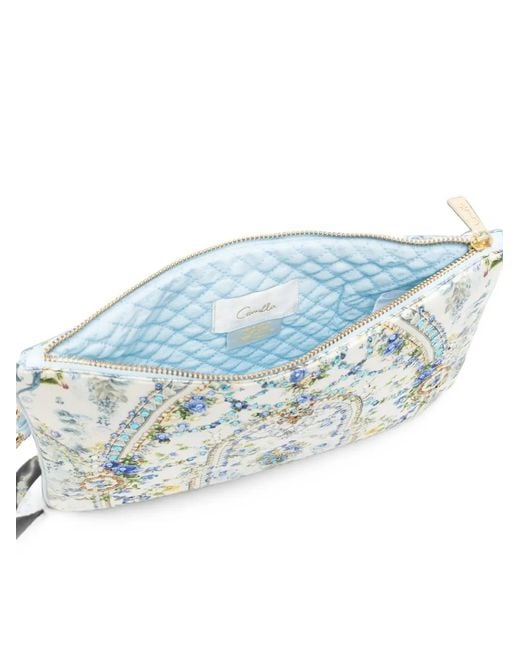 Clutch Ring Scarf di Camilla in Metallic