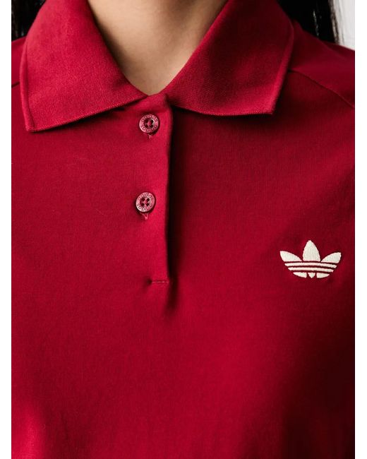 Adidas Mini Logo-Embroidered Polo Dress