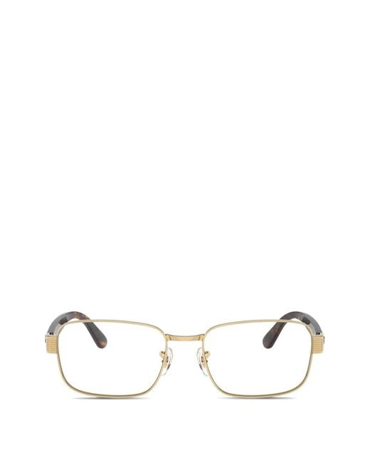 Ray-Ban White Rx6529 Rectangle-Frame Glasses