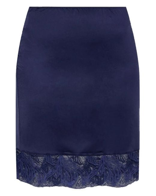 Hanro Blue Eva Half Slip