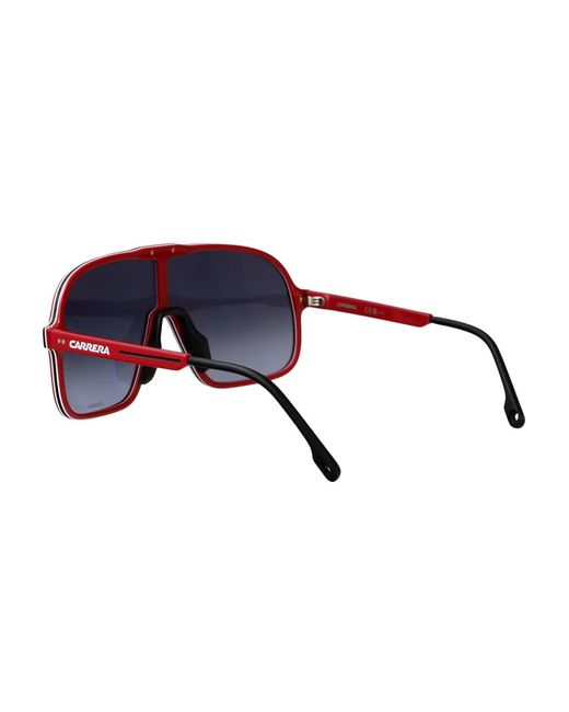 Carrera Blue Shield-Frame Sunglasses for men