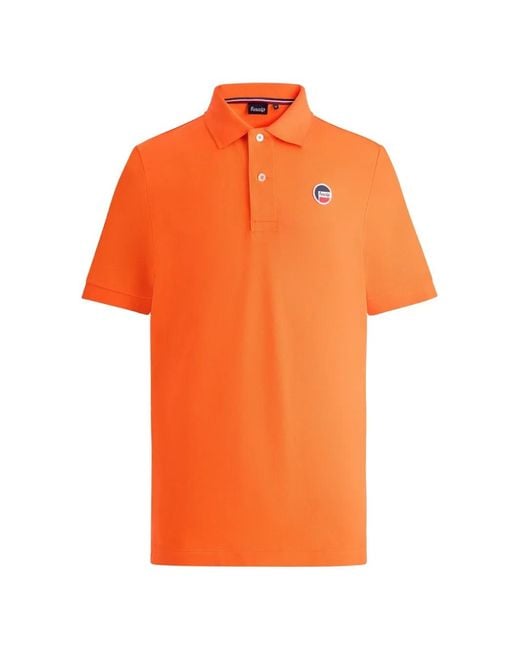 Fusalp Orange Elbin Piqué Polo Shirt for men