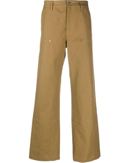 Loewe Natural Workwear Cotton Trousers for men