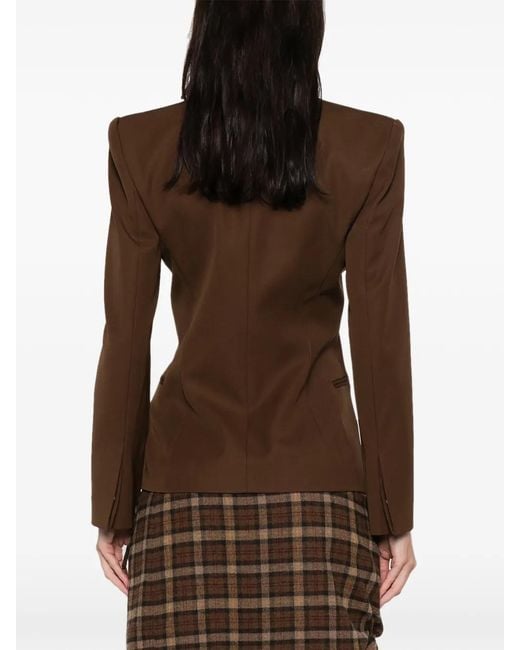 Giacca di MARINE SERRE in Brown