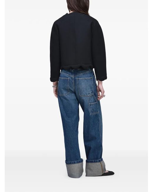 Marc Jacobs Jack Met Gewelfde Afwerking in het Black