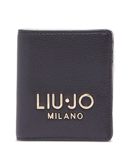 Liu Jo Blue Card Holder With Zip