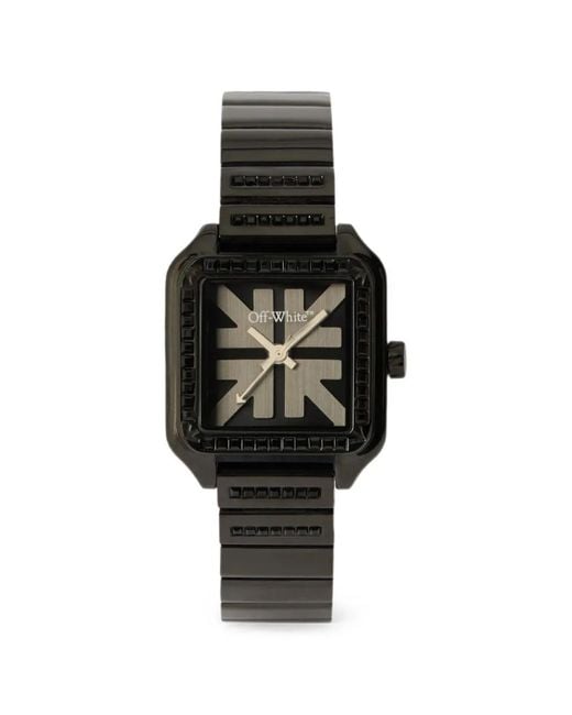 Off-White c/o Virgil Abloh Black After Hours Pavé 31,5Mm Watch