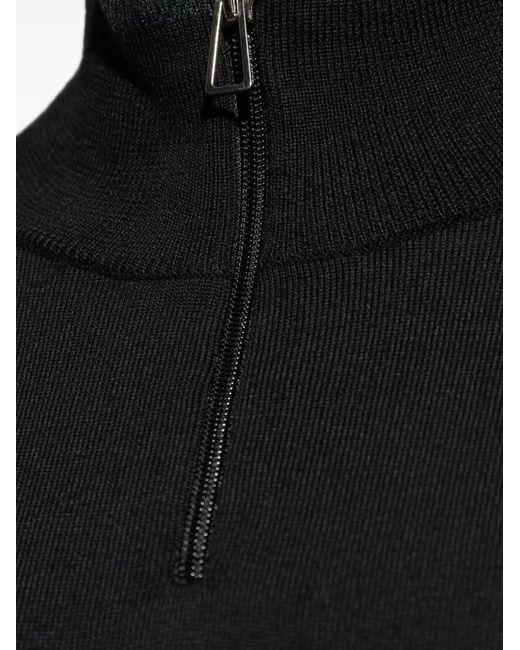 Paul Smith Blue Zip-Up Sweater for men
