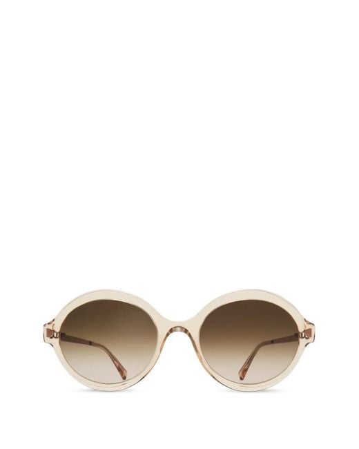 Mykita Natural Noomi Round-Frame Sunglasses