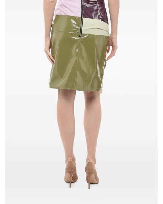 ANDERSSON BELL Green Midi Margo Pencil Skirt