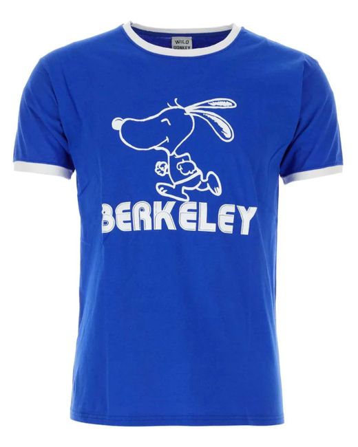 WILD DONKEY Blue Berkeley T-Shirt