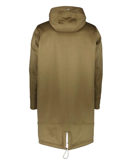 Herno Green Long Jacket Color for men