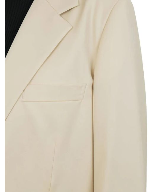 Auralee Wollen Blazer in het Natural