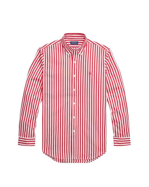 Polo Ralph Lauren Pink Striped Button-Down Shirt for men